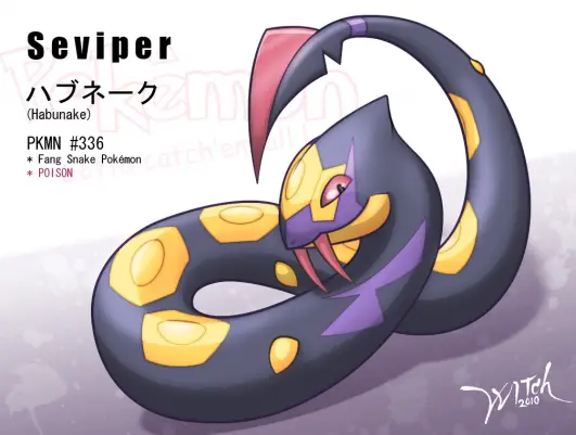 seviper snake pokemon